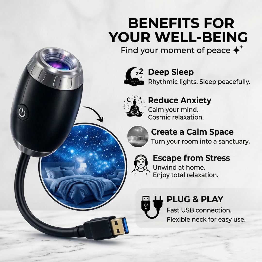 StellarGlow™ Galaxy Projector